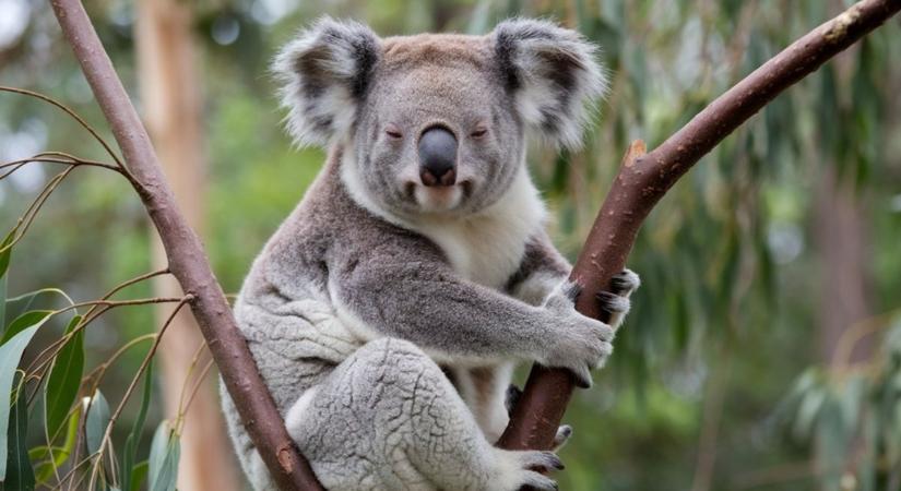 Félmillió hektárnyi koala-élőhely pusztult el