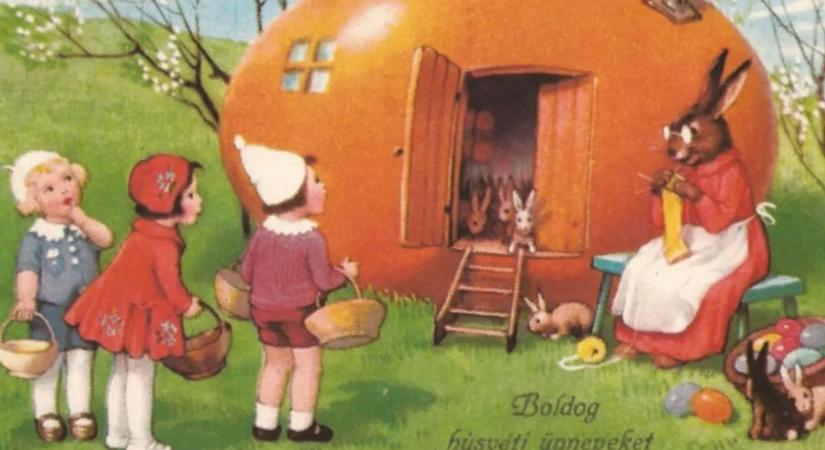 Húsvéti képeslapok a múltból - Lapozgasson jó kedvvel!