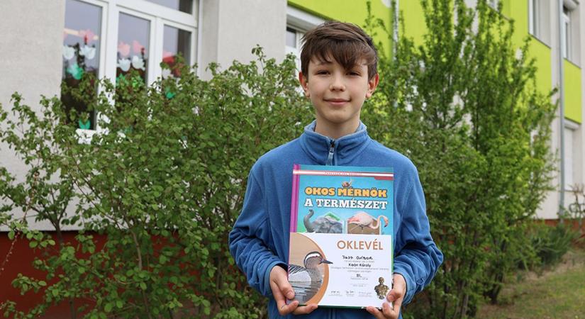 Rangos dobogós helyet szerzett egy mórahalmi ötödikes