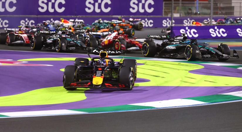 Verstappen nem volt beszédes kedvében a dzsiddai vereség után
