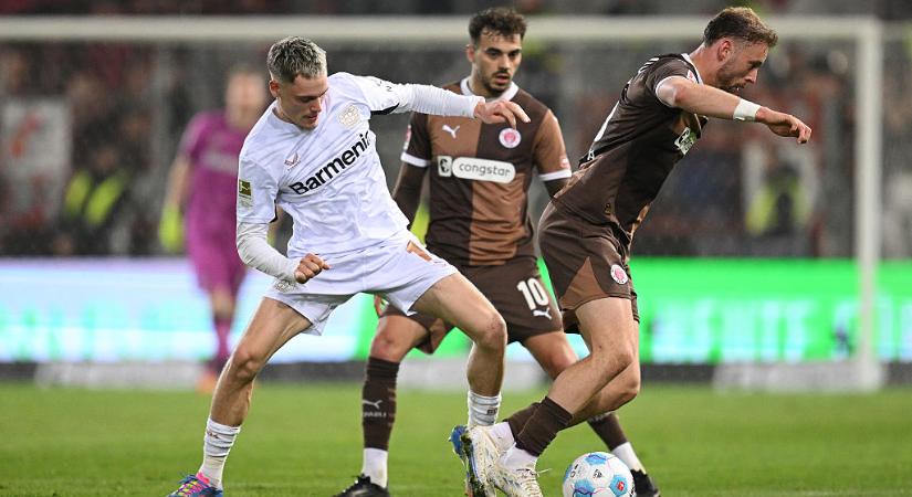Bundesliga: előnyről vesztett pontokat a Bayer Leverkusen! – videóval