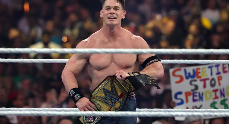 John Cena történelmet írt Las Vegasban, a 41. WrestleMania fő meccsén