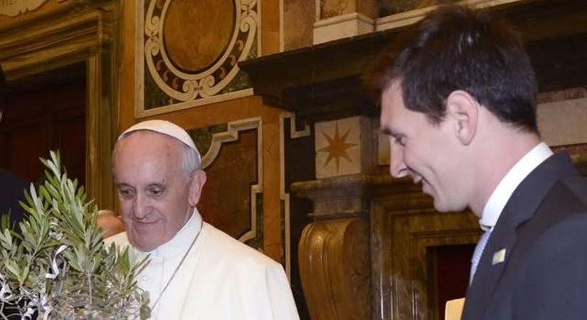 „Hiányozni fogsz” – Lionel Messi megható üzenettel búcsúzott Ferenc pápától