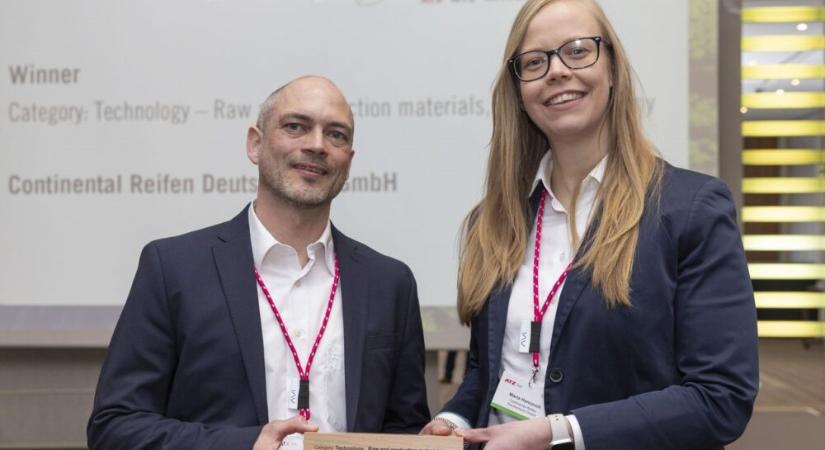 A Continental UltraContact NXT abroncsa rangos fenntarthatósági díjat nyert