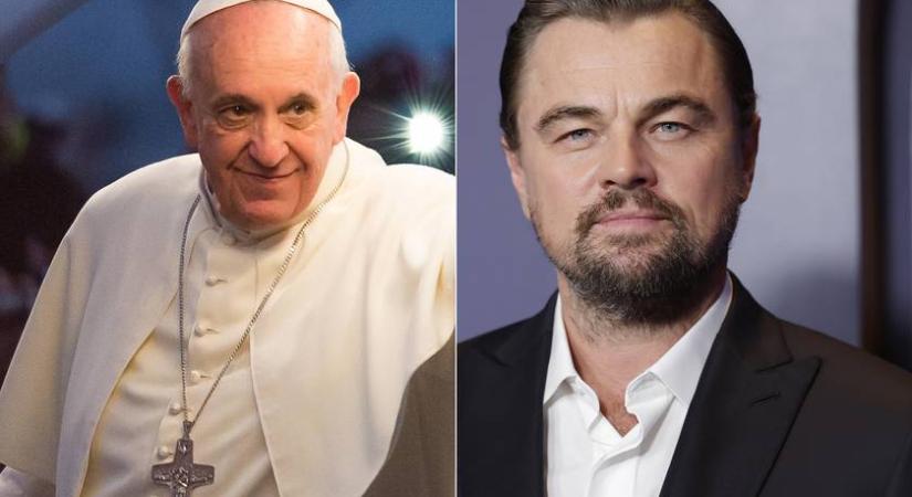 Leonardo DiCaprio és Ferenc pápa közös fotója: megindító, mit árult el az elhunyt egyházfőről
