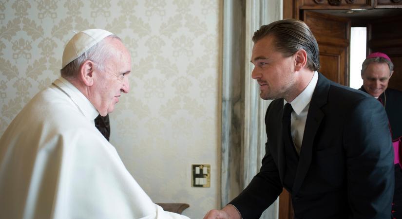 Leonardo DiCaprio összetört a gyásztól: mutatjuk a búcsúját Ferenc pápától: "Az egyik legnagyobb spirituális vezető volt"