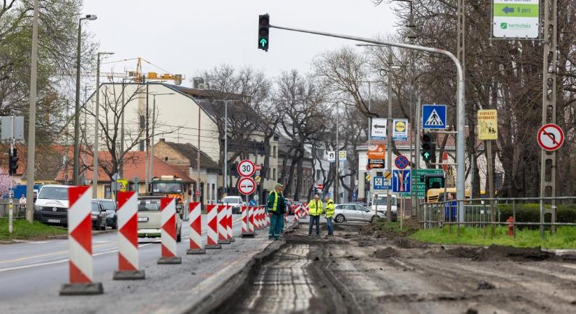 Ismét változott a forgalmi rend a Külsővásártéren