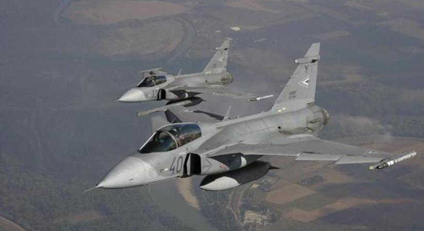 Gripenek dübörögnek majd több magyar város felett