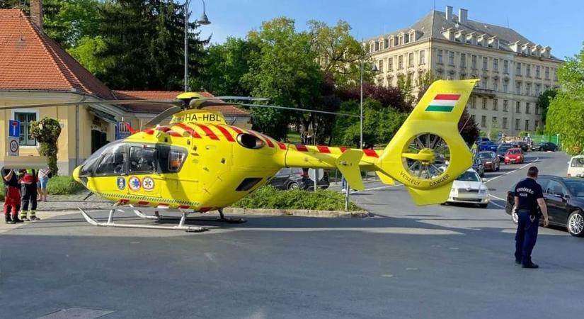 Borzalom a Dunántúlon: várfalról zuhant a mélybe egy gyerek - fotó