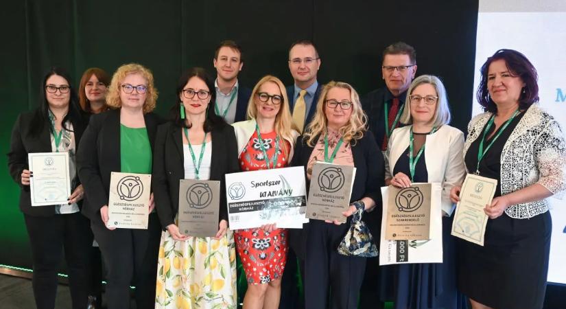 Öt kórház kapott díjat - ők igazán tudják, mi az egészségfejlesztés