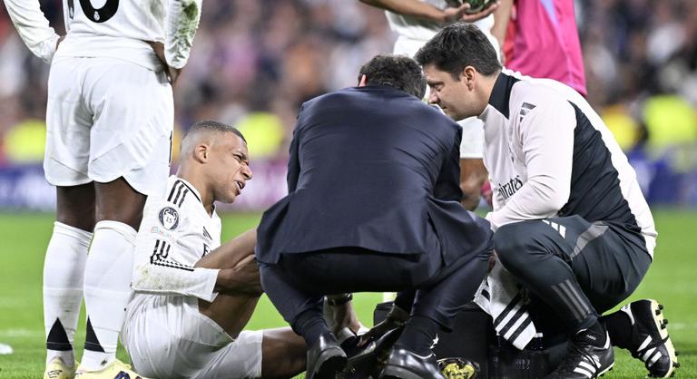 Kylian Mbappé kihagyja a Real Madrid szerdai bajnokiját