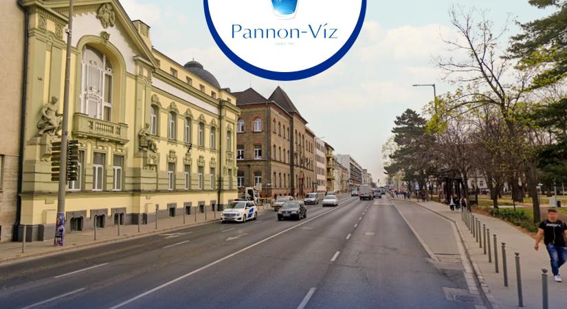 Forgalomkorlátozás Győrben, a Szent István úton