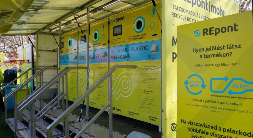 Így fog működni az új palackvisszaváltó automata, amibe hamarosan belefuthatsz