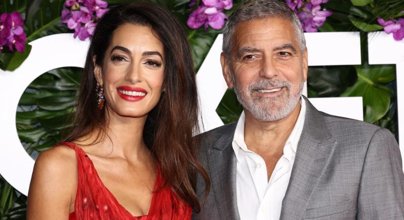George Clooney azt állítja, még sosem veszekedtek a feleségével
