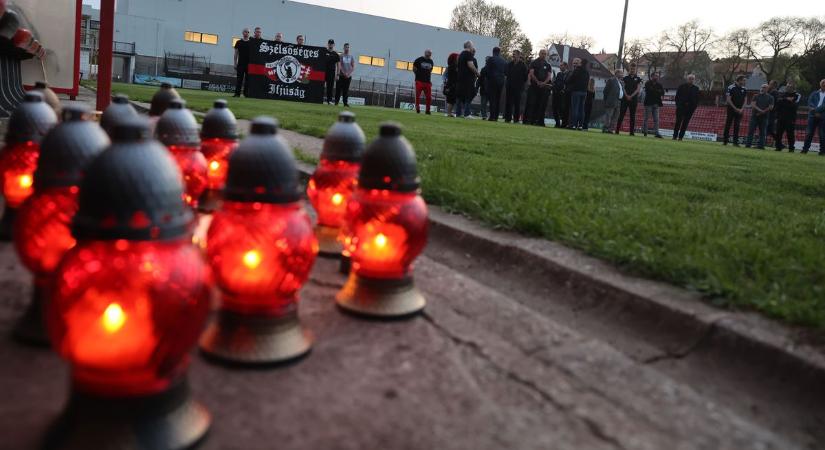 Több tucat gyertya lángja lobogott Garami József tiszteletére – (GALÉRIAVIDEÓ)