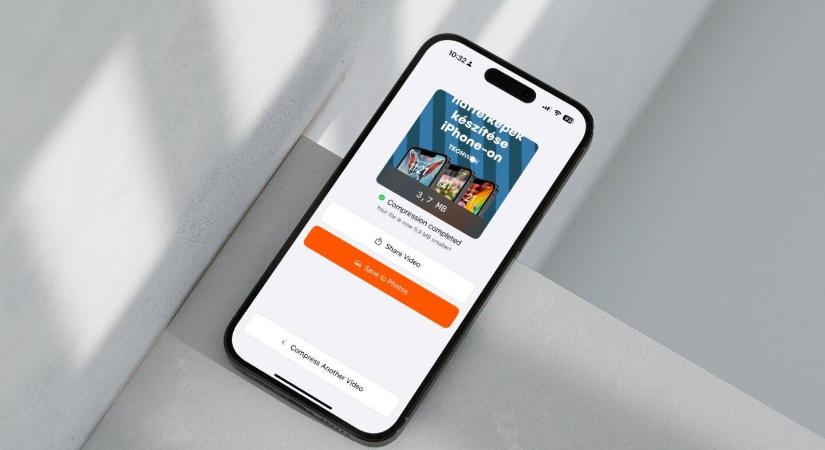 Videók tömörítése iPhone-on? Ez az ingyenes app segít gyorsan és hatékonyan!