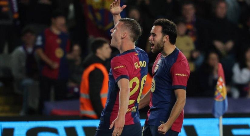 Hiába védte ki a katalánok szemét a mallorcai kapus, Dani Olmo gólja döntött