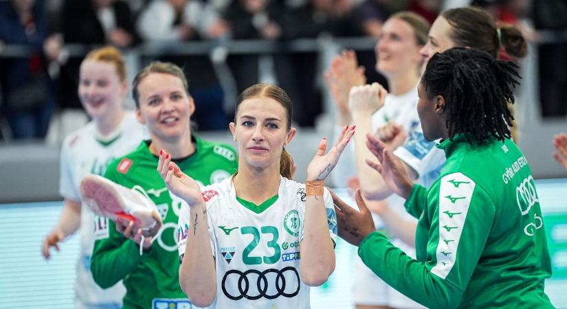 Ünnepel a Győri Audi ETO KC klasszisa