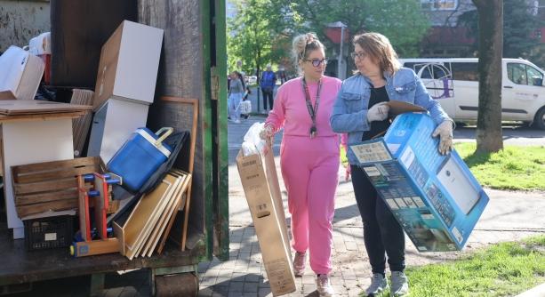 Komoly eredményt hozott a múlt heti akció, de lesz még lomtalanítás a Technikumban