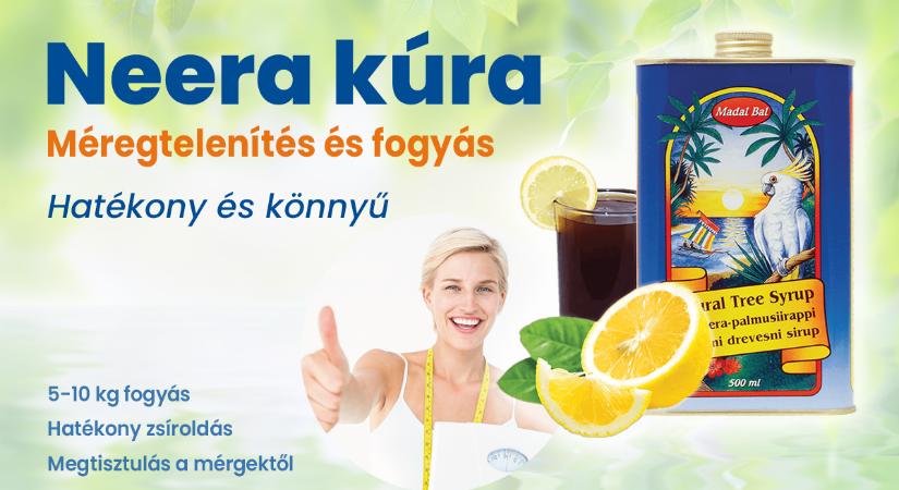 Neera méregtelenítő és fogyókúra – Hatékony és könnyű