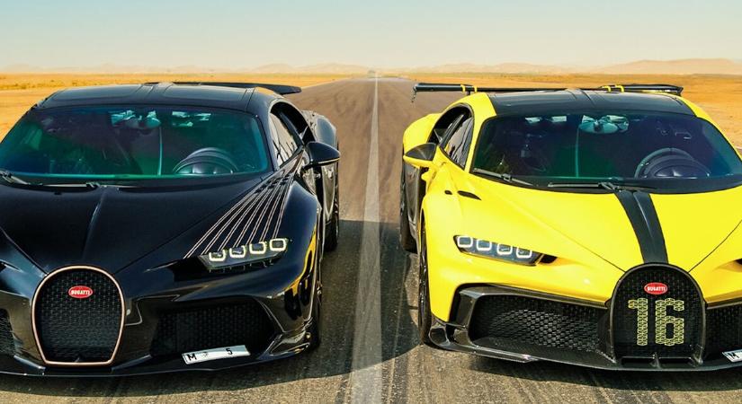 Titánok harca: melyik Bugatti győz egy klasszikus párbajban?