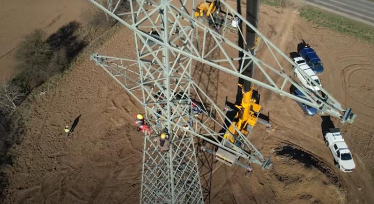 120 km hosszú, 132 kV-os távvezetékrendszer épül
