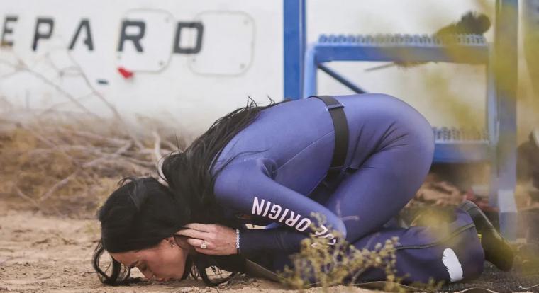 Katy Perry megbánta, hogy kilőtték a világűrbe