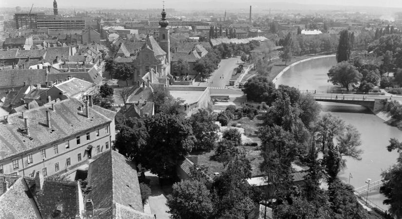 Időutazás a múltba - Elképesztő retró fotókon a győri Káptalan-domb