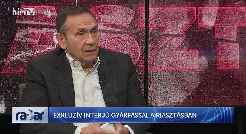Radar - Exkluzív interjú Gyárfás Tamással  videó