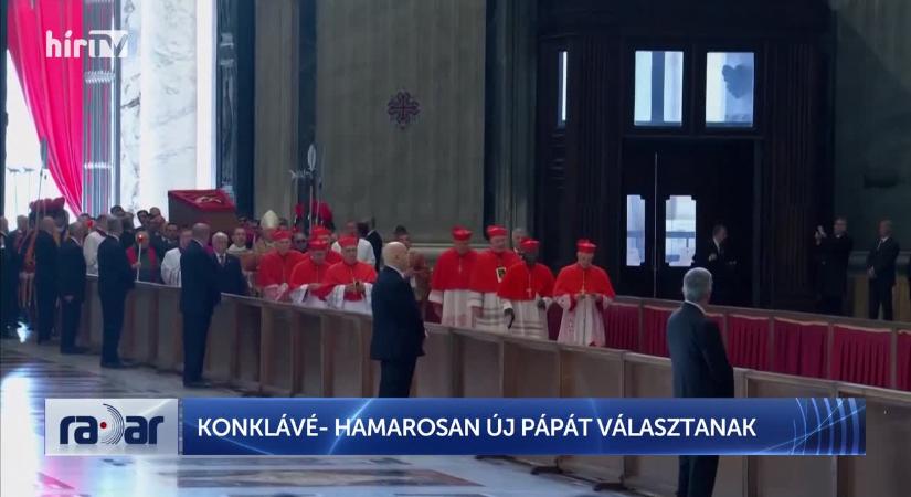 Radar - Konklávé: Hamarosan új pápát választanak  videó