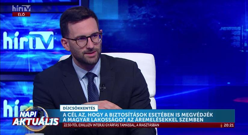 Napi aktuális - Palóc André: A nemzetgazdasági miniszter a biztosítótársaságok képviselőivel tárgyalt  videó