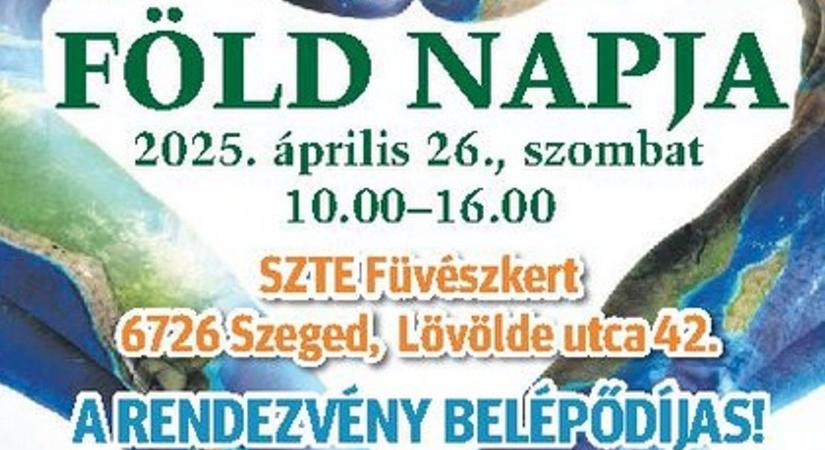 Föld napja – Családi nap a Füvészkertben – 2025. április 26., szombat 10.00–16.00