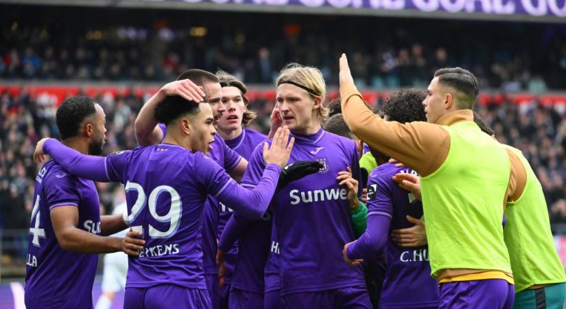 Jupiler League: félórán belül lőtt négy gólt az Anderlecht sztárja