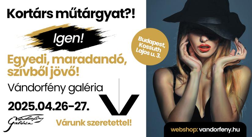 Hétvégi tárlat a Galériában – 2025. április 26-27.