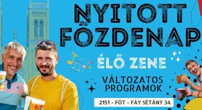Nyitott főzdenap Fóton, 2025. április 26.