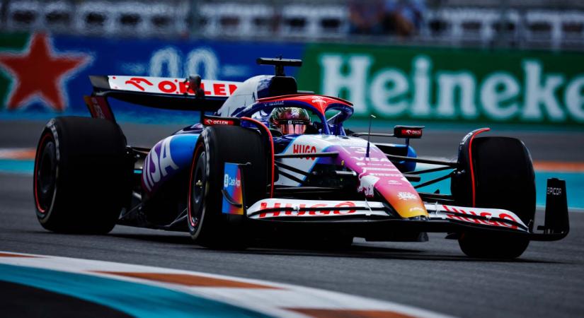 A Racing Bulls is különleges fényezéssel készül a Miami Nagydíjra