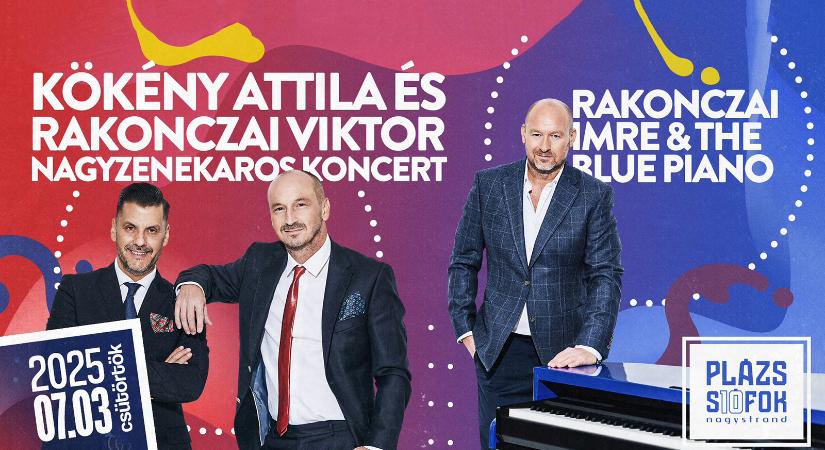 Kökény Attila & Rakonczai Viktor, Rakonczai Imre / Plázs Siófok / 2025.07.03.
