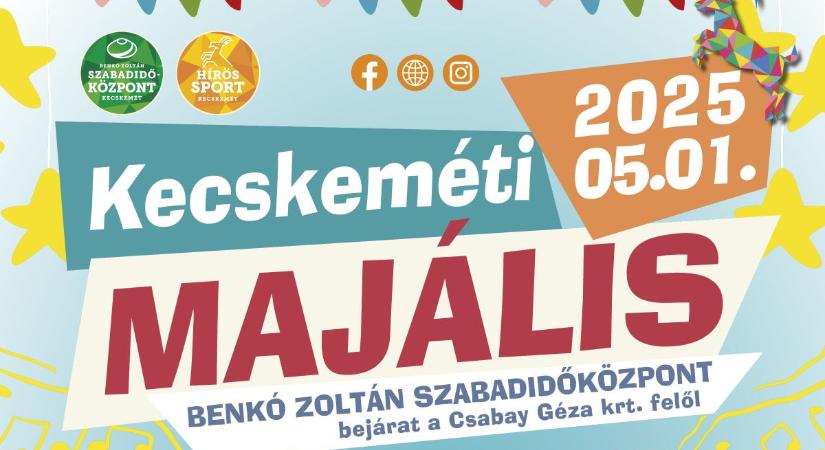 Újra Majális a Benkó Zoltán Szabadidőközpontban