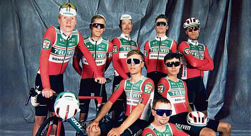 A 7-Eleven ikonikus mezében versenyzik a Liege-en az Uno-X