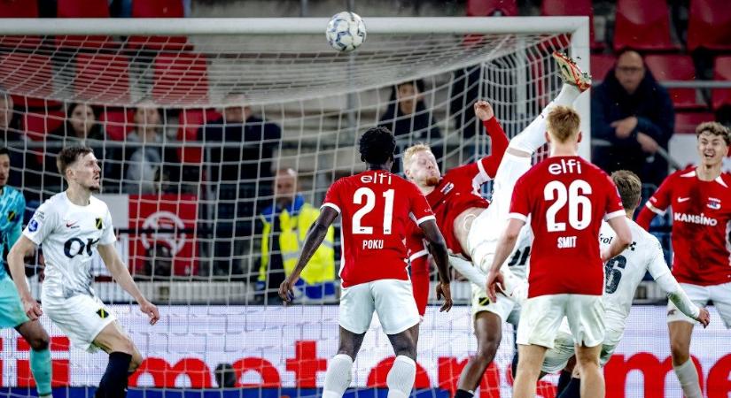 Puskás-díjra esélyes gólt lőttek Hollandiában