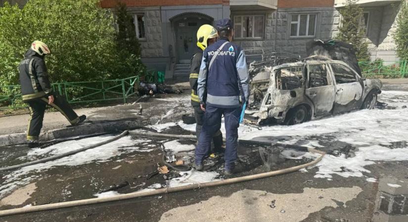 Kocsiba rejtett bombával végeztek egy orosz tábornokkal Moszkva közelében