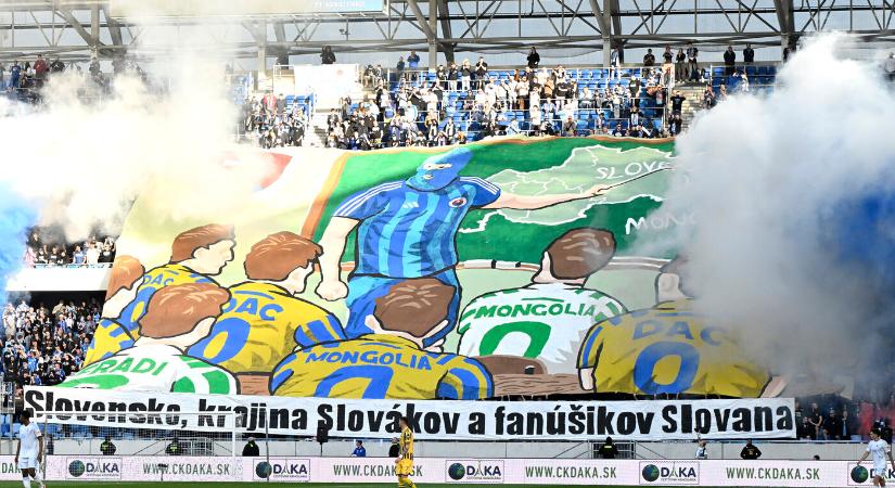 Slovan–DAC – megint csak pénzbüntetés járt magyargyalázásért