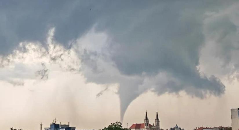 Egy „klasszikus" tornádó csaphatott le Soltvadkertre