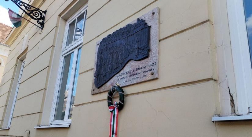 Szigetvár a helyi zsidó közösség áldozataira emlékezik