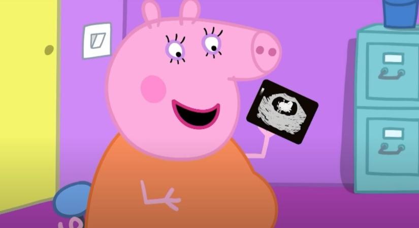 Peppa malacnak új kistestvére lesz, már a baba nemét is tudjuk