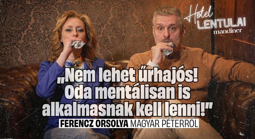 „Nem vagyok híve a kvótanőségnek!” – Ferencz Orsolya volt a Hotel Lentulai vendége