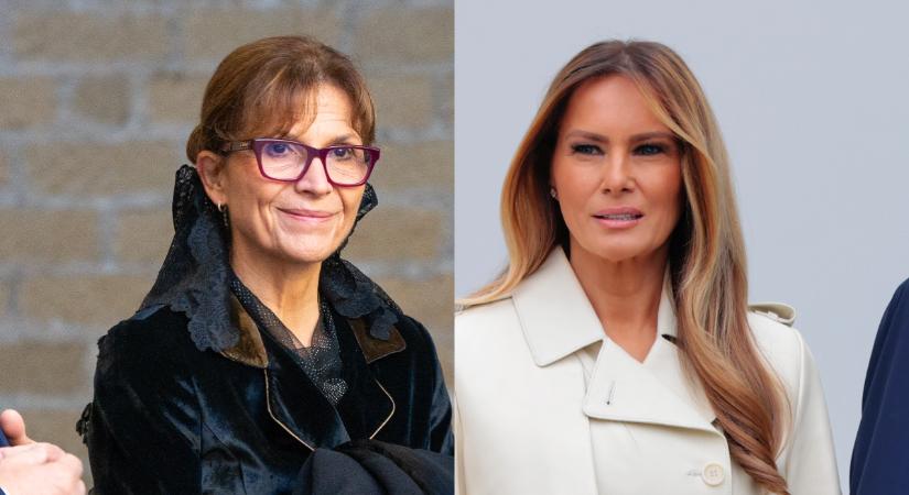 Melania Trump ebben a ruhában jelent meg Ferenc pápa temetésén