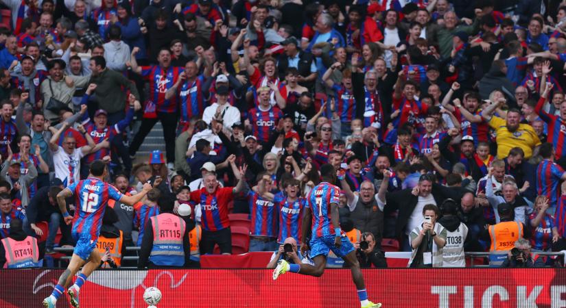 Ez ám a meglepetés: FA Kupa-döntős a Crystal Palace!