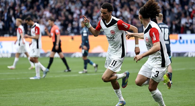 Bundesliga: nagy verésbe szaladt bele az RB Leipzig a Frankfurt ellen! – videóval