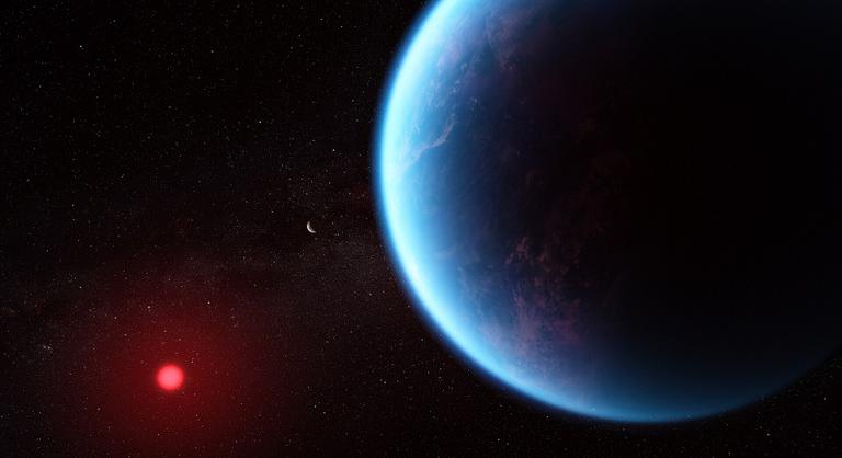 Biológiai élet nyomait azonosították egy távoli exobolygón